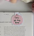 Pink Pumpkin Fall'n For This Book Fall Magnetic Bookmark