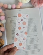 Orange Pumpkin Fall Theme Bookmark