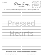 Simple Start Brain Dump
