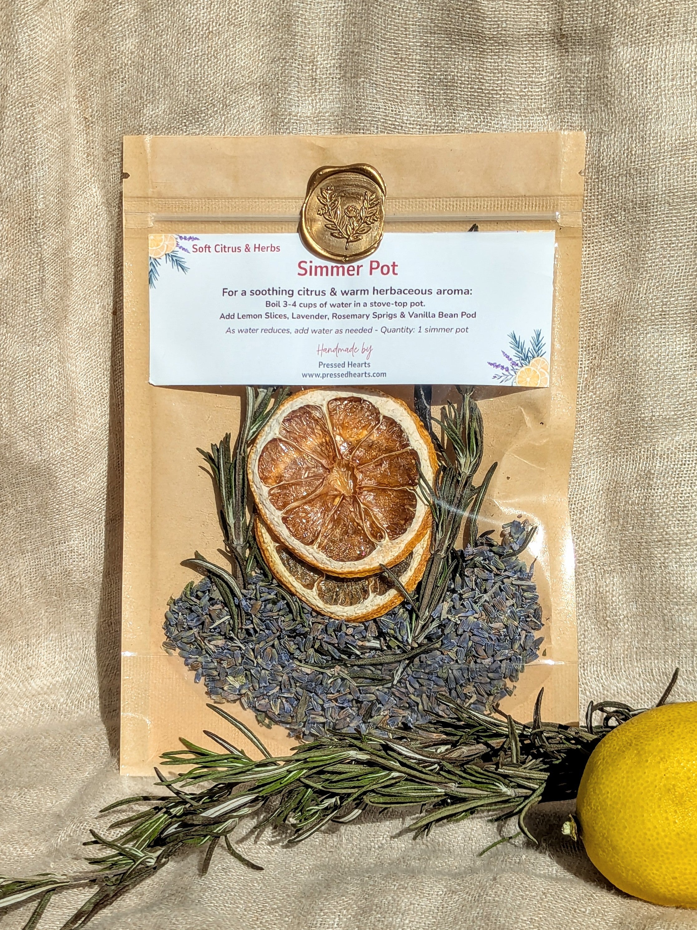 Soft Citrus, Herbs & Vanilla 1 Pot Kit