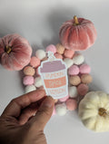 Pumpkin Spice Season Fall Vinyl Sticker