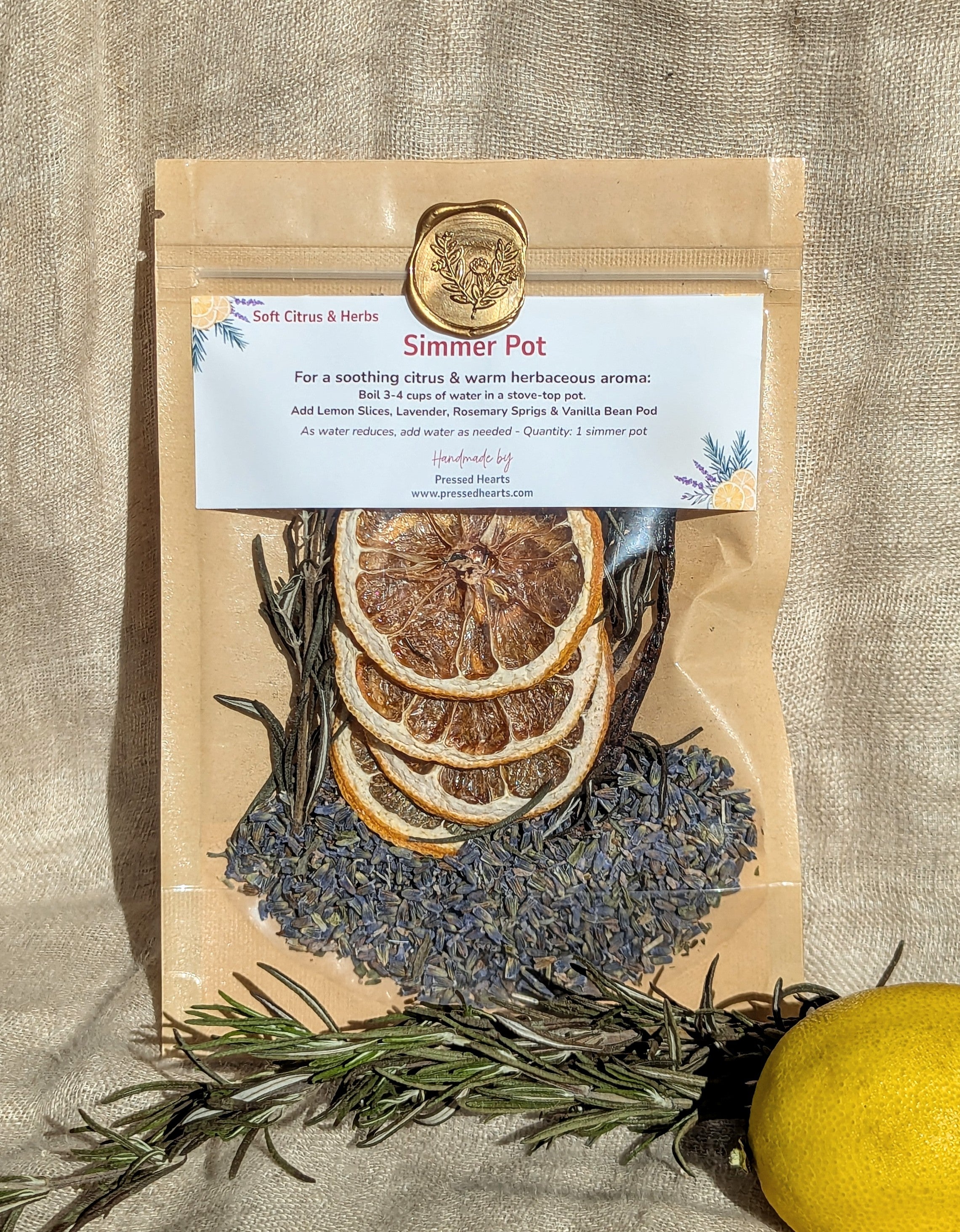 Soft Citrus, Herbs & Vanilla 2 Pot Kit