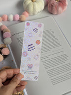 Grateful Gourds Good Reads Fall Theme Holographic Dots Bookmark