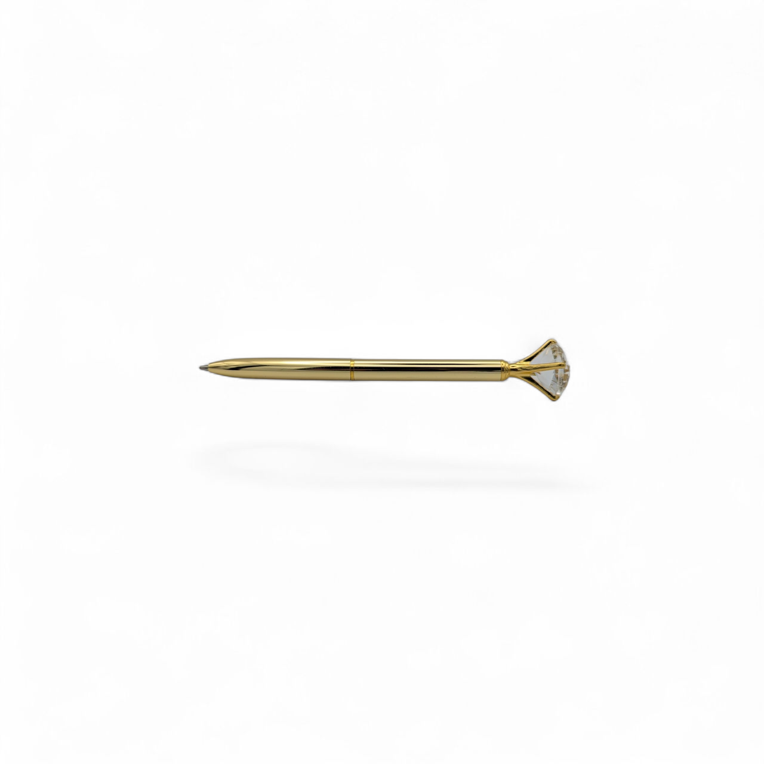Gold Diamond Ballpoint Pen with Crystal Gifts