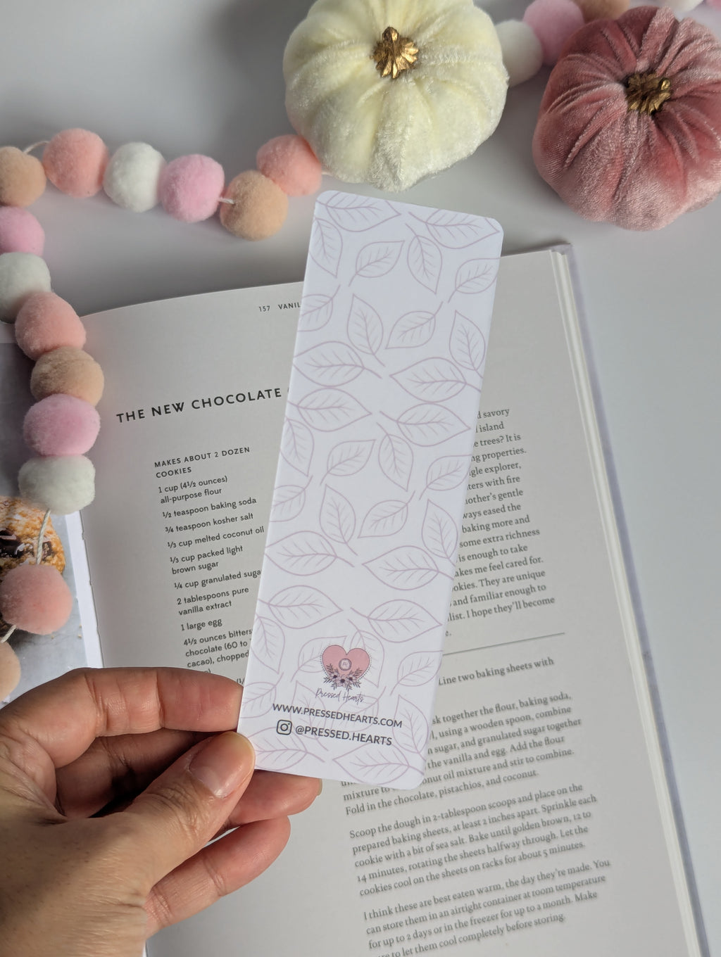 Hello Pumpkin Stack Fall Theme Bookmark