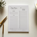 Simple Start Daily Planner Pad, 8.5x11"