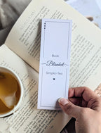 Book Blanket Simplici-Tea Cozy Bookmark