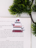 Christmas Bookstack Magnetic Bookmark