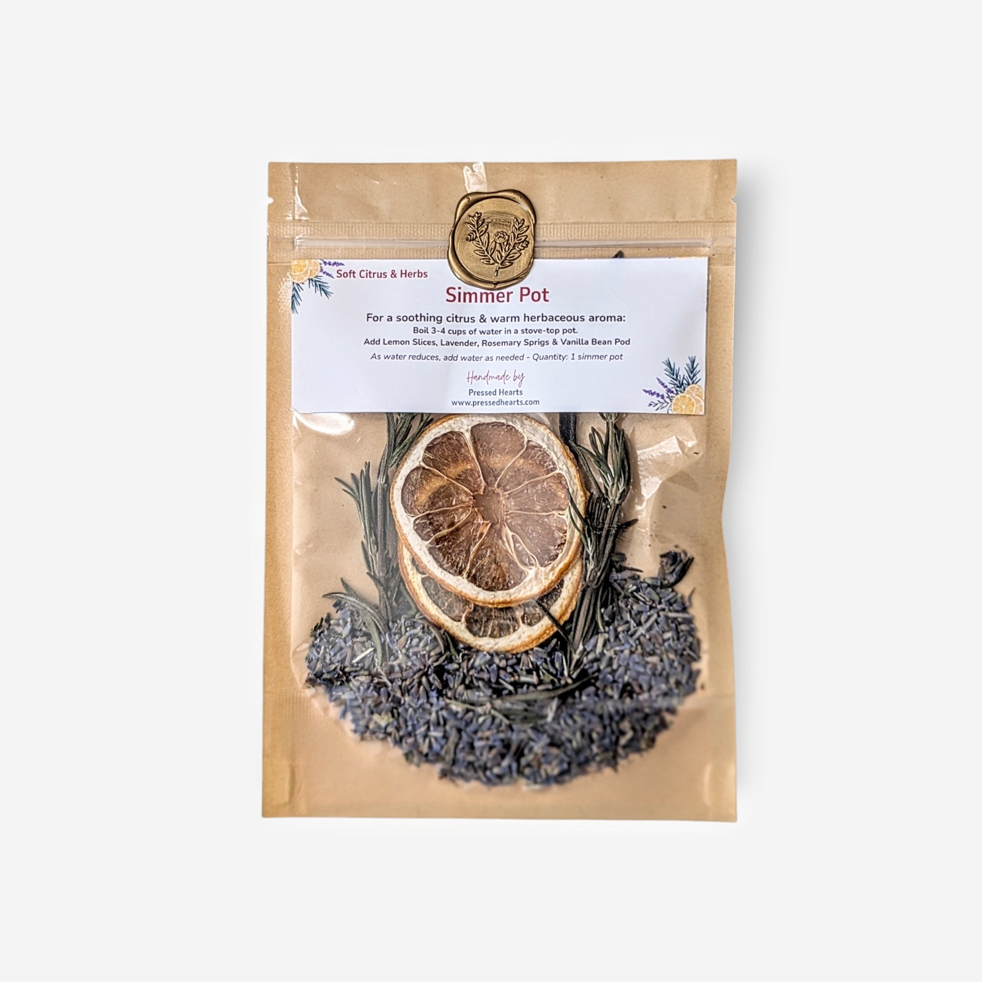 Soft Citrus, Herbs & Vanilla 1 Pot Kit